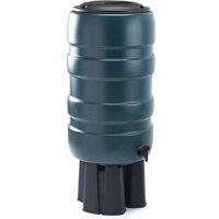 Whitefurze Traditional Barrel Water Butt 150L, Green
