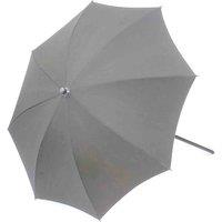 Suntime Grey 1.7m Rimini/Havana Push Parasol, Grey