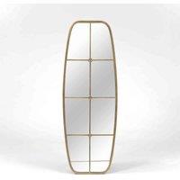 Suntime 120cm Tall Oval Mirror, Gold