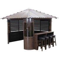 Canadian Spa Fraser Gazebo, Brown