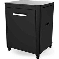 Kettler Cozze Outdoor Kitchen - 1 Door w/ Foldable Side Tables 84 x 64 x 60cm, Black