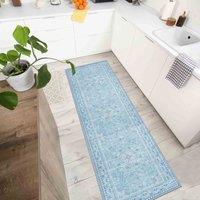 Green Decore Vernal Adora Area Rug Pacific Blue 60 Cm X 150 Cm, Blue