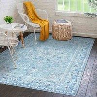 Green Decore Vernal Adora Area Rug Pacific Blue 152 Cm X 213 Cm, Blue