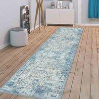 Green Decore Vernal Edgar Area Rug Stone Blue 60 Cm X 150 Cm, Blue