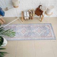 Green Decore Vernal Senglea Area Rug Light Blue 76 Cm X 243 Cm, Blue