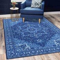 Green Decore Vernal Aurelia Area Rug Prussian Blue 120 Cm X 180 Cm, Blue