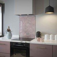 Clarissa Hulse Meadow Grass Blush Splashback 600X750Mm, Pink