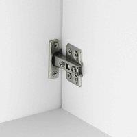 Kleankin Bathroom Sink Cabinet Under Sink Cabinet Wooden Basin Cupboard White, White