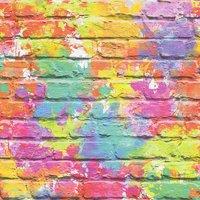Muriva Ltd Muriva Camouflage Brick Multi Wallpaper 10m x 53cm, Multi