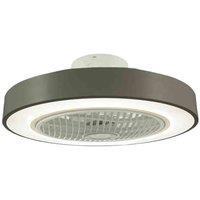 Jack Stonehouse LED Ceiling Fan Light w Remote Control Grey, Grey