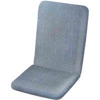 Luxury Living Plain Grey Water Repellent Full Chair Pad, Grey