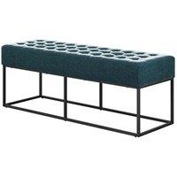 LPD Furniture Boden Yale Blue Bench, Blue