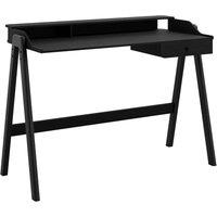 LPD Furniture Lark Black Desk, Black
