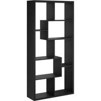 LPD Furniture Quebec Black Shelving Unit, Black