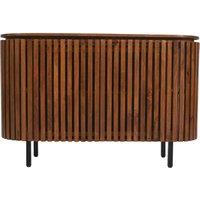 IH Design Nencho Mango Wood Large 2 Doors Sideboard, Brown