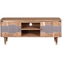IH Design Cotati Acacia Wood TV Unit, Multi