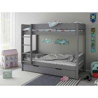 Kids Avenue Estella Grey - Bunk And Drawer, Grey