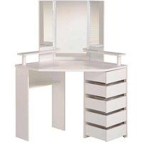 Parisot Corner Beauty Bar White, White