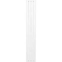 Monster Shop Oval Column Radiator 1600Mm X 240Mm White, White