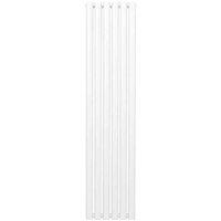 Monster Shop Oval Column Radiator 1600Mm X 360Mm White, White