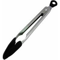 Tala Stainless Steel Tongs With Silicone Head 23Cm, Silver