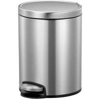 Eko Eva Bin Stainless Steel 5L, Silver