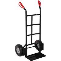 Tectake Sack Barrow Up To 200kg Black, Black