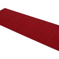 Maestro Plain Red 67 X 200cm Rug, Red