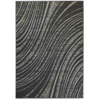 Maestro Swirl Charcoal 120 X 170cm Rug, Grey