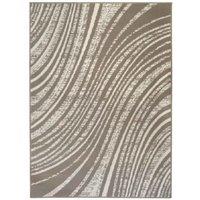 Maestro Swirl Natural 120 X 170cm Rug, Brown