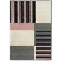 Maestro Barcode Blush 160 X 230cm Rug, Pink