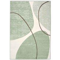 Maestro Org Pebble Sage 120 X 160cm Rug, Green