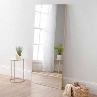 Yearn Mirrors Large Full Length Rectangular Mirror Gold, Gold