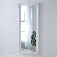 Yearn Mirrors French Style Carved Full Length Mirror White, White