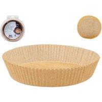B & Co B&co 30Pk 20Cm Air Fryer Liners Round In Clampack., Brown