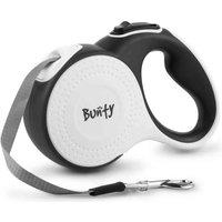 Bunty Explorer Retractable Lead - White - 5M, White