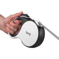 Bunty Explorer Retractable Lead - White - 8M, White