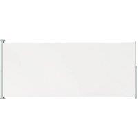 vidaXL Patio Retractable Side Awning 180x500 cm Cream, Cream