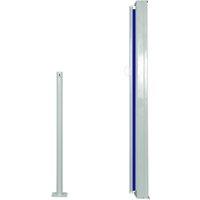 vidaXL Retractable Side Awning 120 x 300 cm Blue, Blue