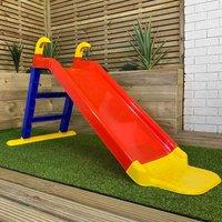 Samuel Alexander 80cm Kids Indoor Outdoor Freestanding Plastic Slide w/ Ladder and Extension