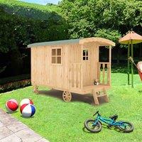 Shire Caboose Play House, Brown