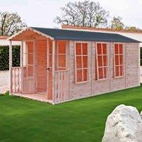 Shire Westminster Summerhouse & Veranda, Brown