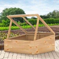 Shire Holkham Cold Frame, Brown