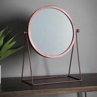 Gallery Direct Westonia Mirror Bronze 360Mm, Gold