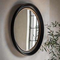 Gallery Direct Forbes Mirror Black And Gold 1000X85X770Mm, Black