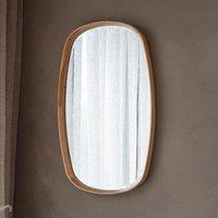 Gallery Direct Kimba Mirror Oak 900X550Mm, Brown