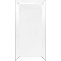 Gallery Direct Georgie Leaner Mirror 900X70X1800Mm, Silver