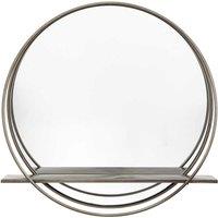 Gallery Direct Wiluna Mirror 600X150X600Mm, Black