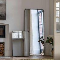 Gallery Direct Heyfield Leaner Mirror Black 700X35X1700, Black