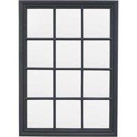 Gallery Direct Springton Window Mirror Lead 1300X950Mm, Grey